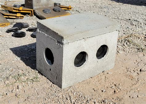 septic tank distribution box concrete|locating septic distribution box.